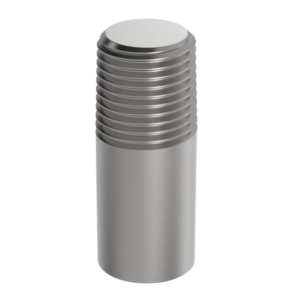 PF3T-ORP-HN 1 1/2 in Threaded Plug - Round 3000# T304L Stainless Steel Pipe Fitting